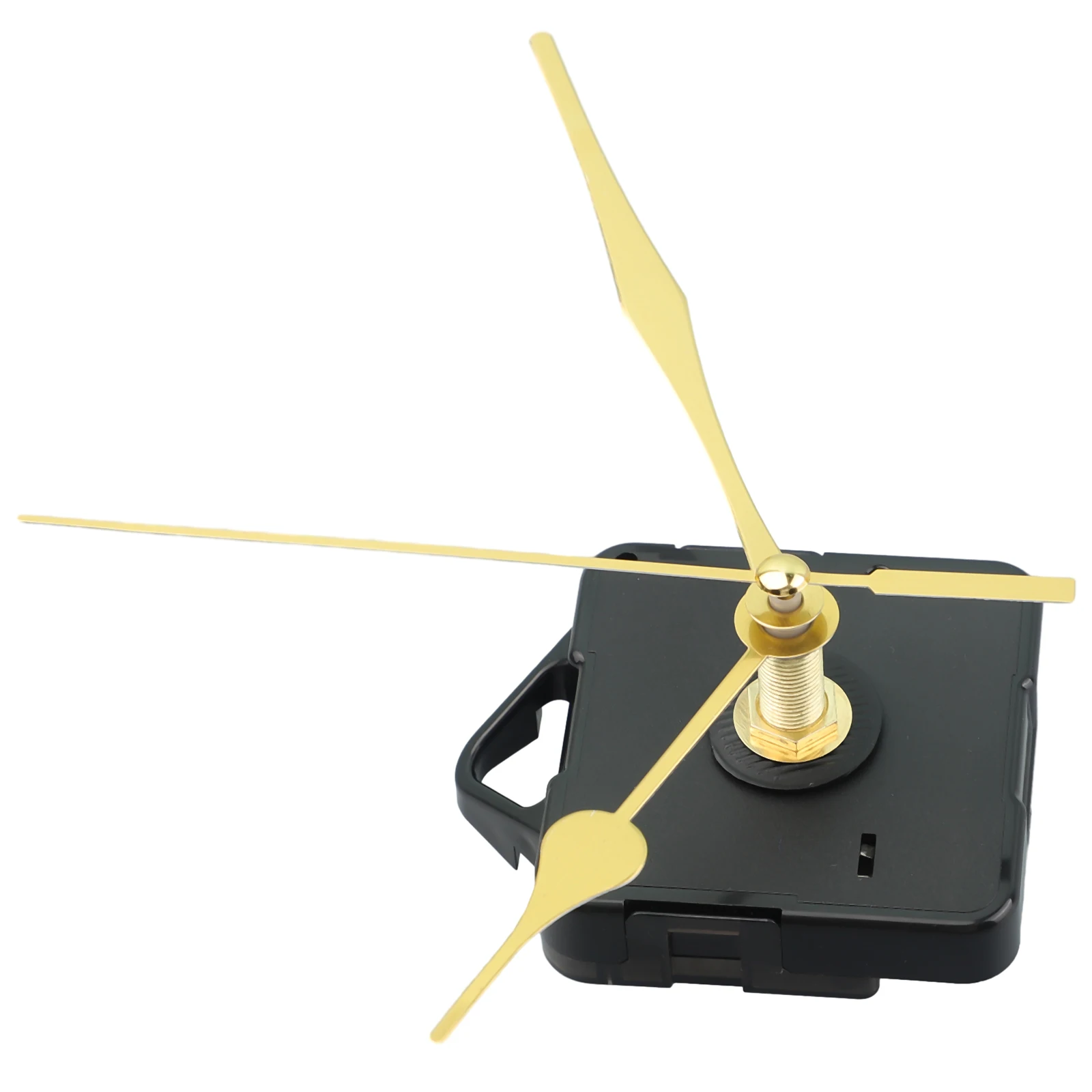 

Clock Spindle Mechanism Repair Kit, DIY Clock Making Accessories, Gold Hands, Quiet Silent Mode, Easy Installation