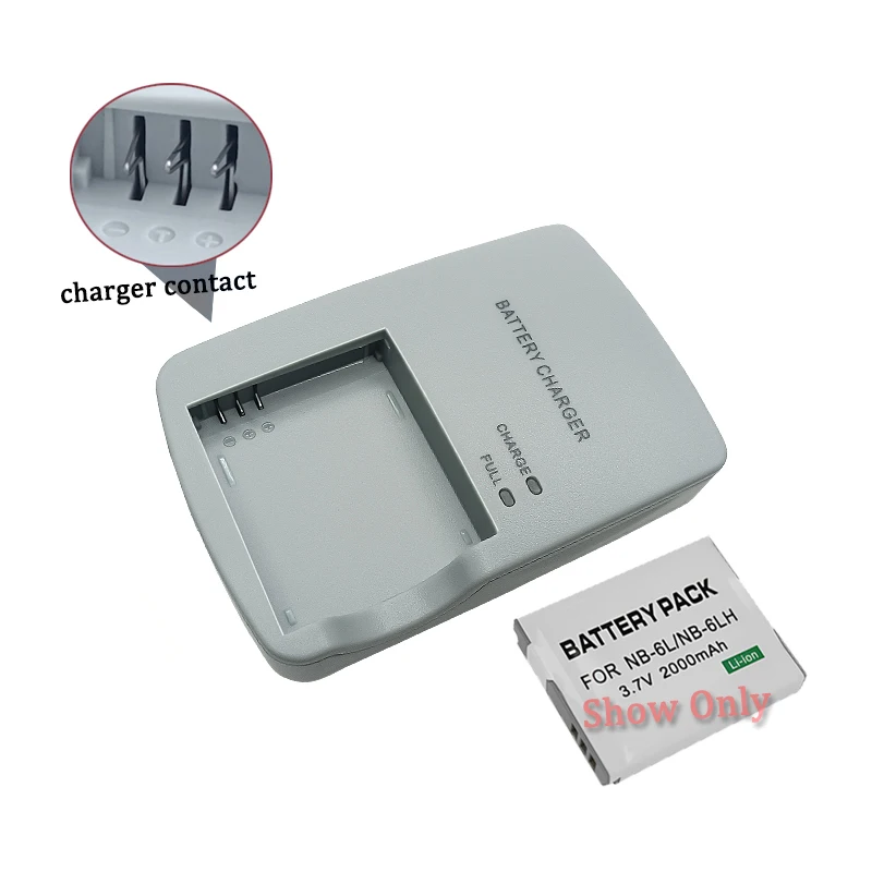 NB-6L NB6L NB-6LH CB-2LYE CB-2LY CB-2LYT Charger Camera for Canon Battery S90,S95,S120,D10,D20,D30,SD770IS,1300IS,170IS Camera