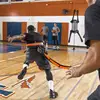 Fitness Straps for Working out Agility Speed Training Tension Ropes Fitness Equipment with Multiple D-Ring Connections for 3