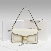 2024 Spring New Women's Tabby God Bag French Underarm Bag High-end Feel French Bread Diagonal Small Shoulder 1