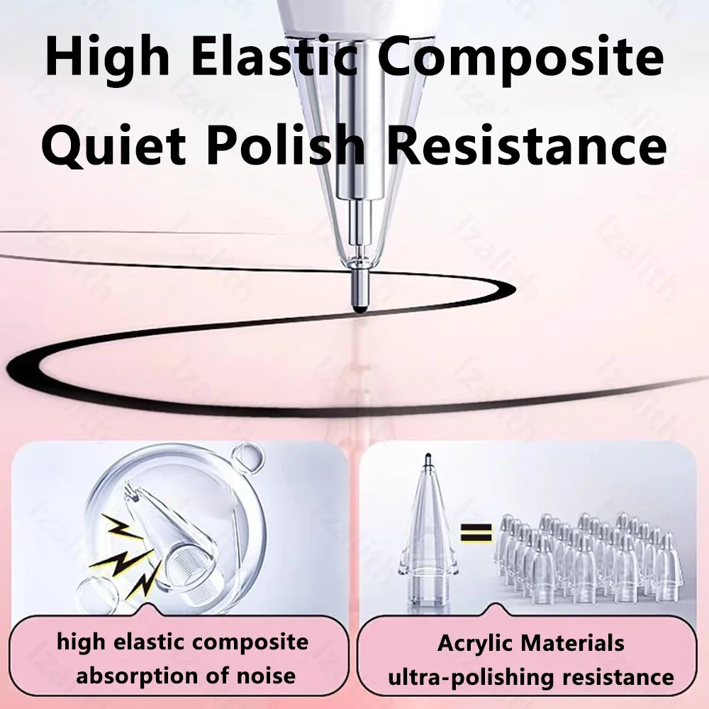 For Huawei M-Pencil 2 3 Generation Replacement Nib Stylus Pen Nickel Plated Alloy Tip M-Pencil 2/3 Accessories Replacable Nibs 2