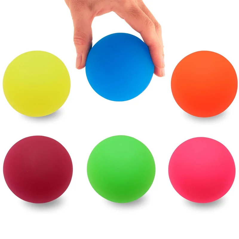 1PCS Big Size 55MM Bouncy Balls For Kids Party Favors Children Luminous Toys Glow In The Dark Birthday Gifts Carnival Prizes 2