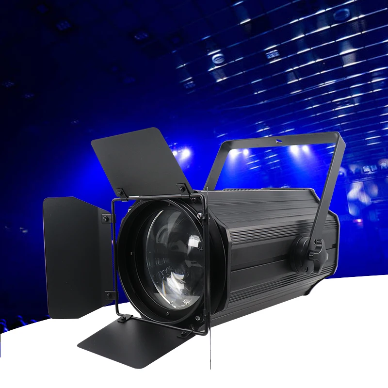 

LED 200W COB Warm+Cool White Linear Zoom Par Lighting With Baffle DMX512 For DJ Stage Light Wedding Restaurant Theater