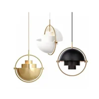 Danish Design Iron Pendant Lights Dining Room Post Modern Gubi Hanging Lamp for Bedroom Kitchen Home Decor LED Lighting Fixtures 1