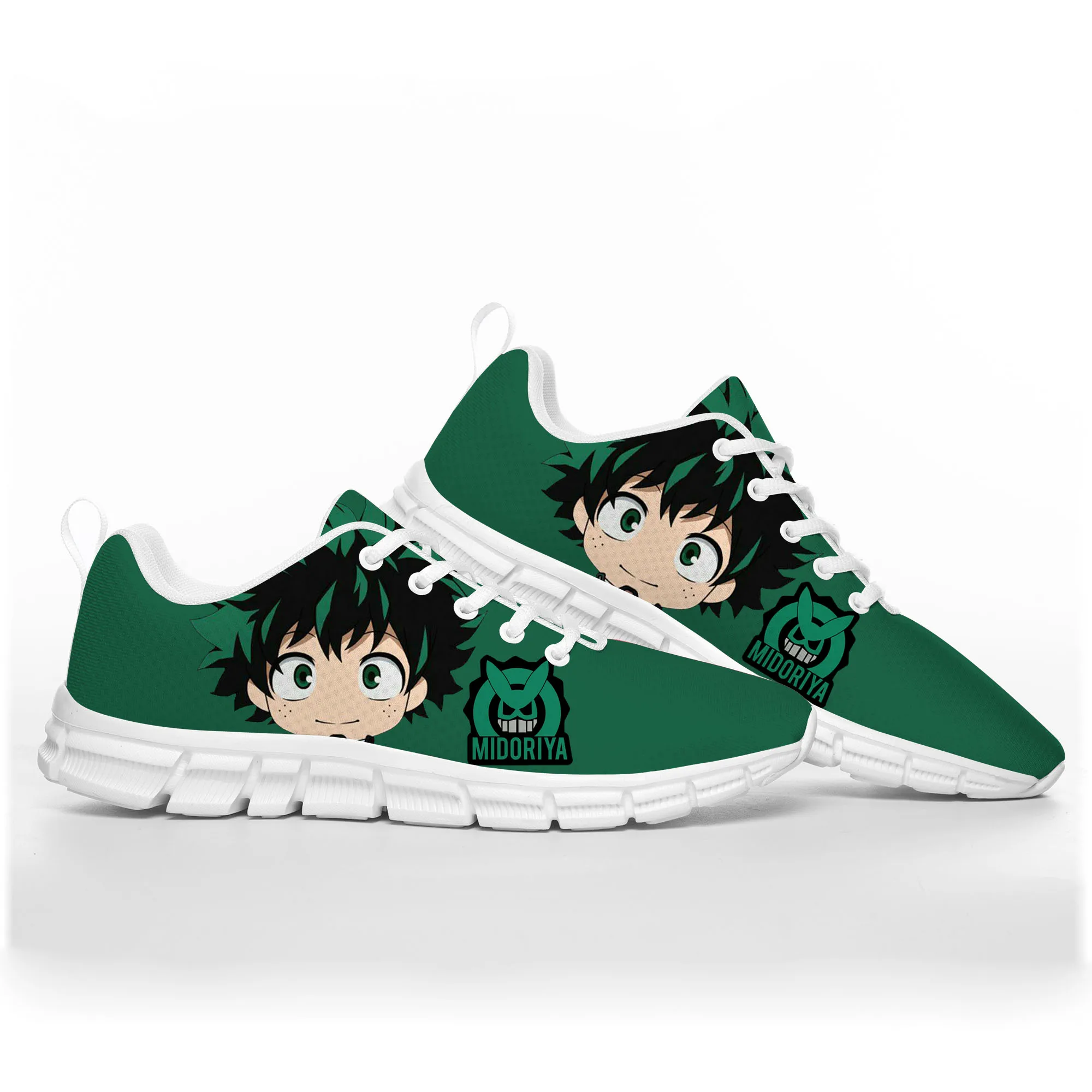 Izuku Midoriya My Hero Academia Sports Shoes Mens Womens Teenager Kids Children Sneakers Casual Custom High Quality Couple Shoes