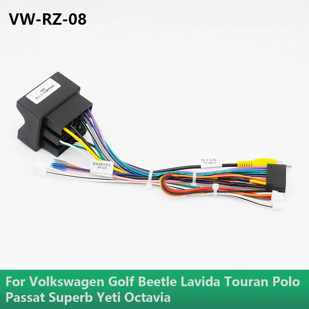 

Автомобильный адаптер жгут проводов Canbus Box для Volkswagen Golf Beetle Lavida Touran Polo Passat, Superb Yeti Octavia VW-RZ-08