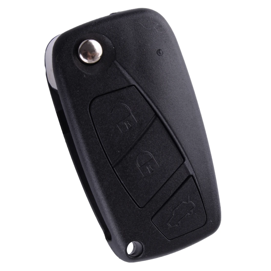 

Black 3 Buttons Car Flip Key Fob Case Shell Fit for Fiat Panda Idea Punto Stilo Ducato Bravo Grande