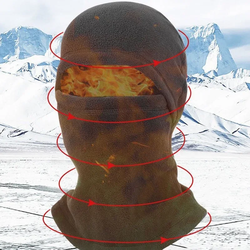 Description Picture 4 of itemWinter Fleece Balaclava Full Face Mask Thermal Ski Snowboard Scarf Helmet Cap Sport Cycling Hiking Running Neck Warmer Men Women