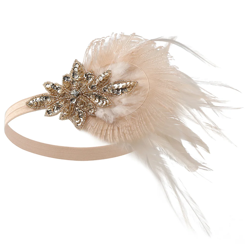 

Wedding Headband Banquet Ball Headband Flapper Headbands 1920s Headpiece for Women