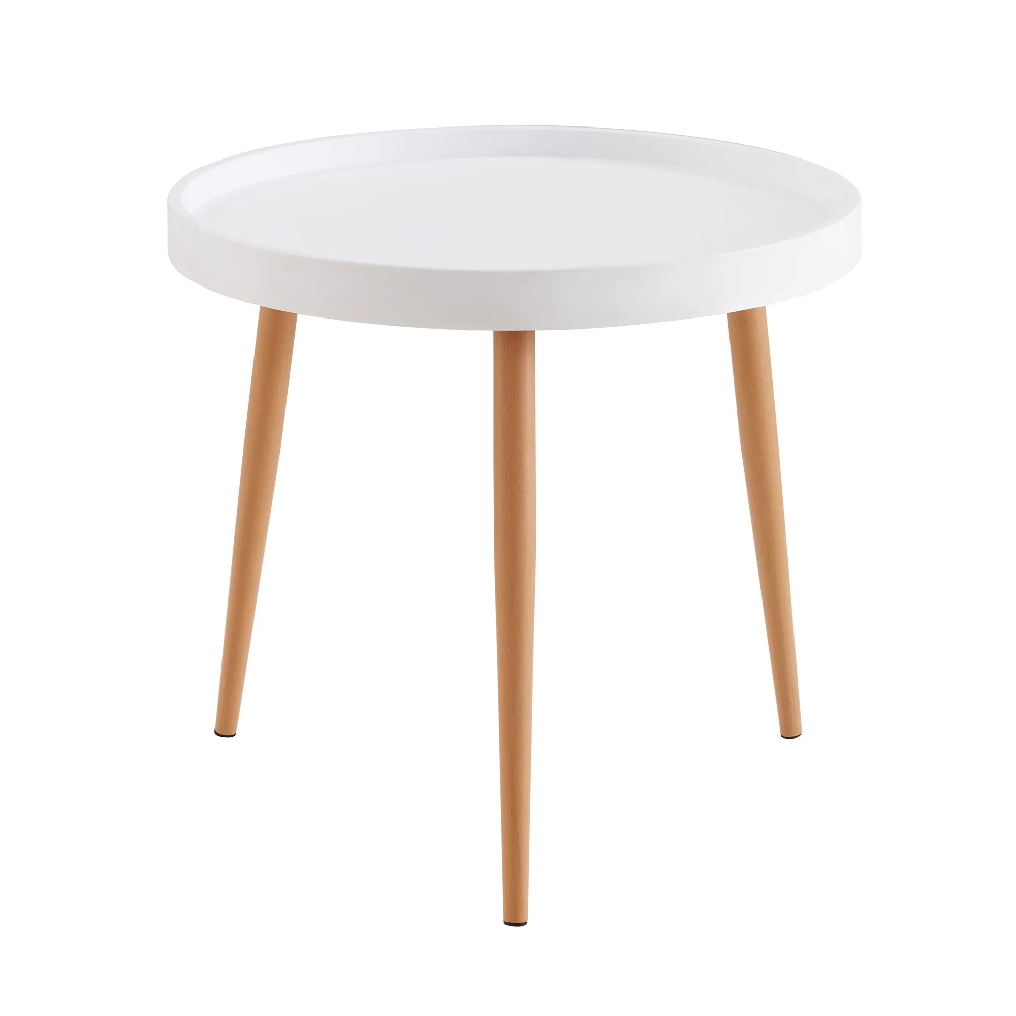 

Coffee Table, Playing Table, MDF Top, Wood leg; WHITE,1 pcs per set