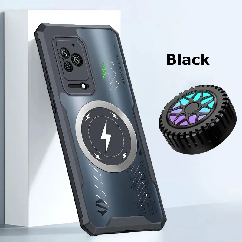 Heat Dissipation Transparent Soft Back Phone Case with Full Cover Protection