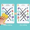 Magical Tracing Workbook Reusable Calligraphy Copybook Practice Drawing Book Toddler Learning Children Montessori Drawing Toy 4