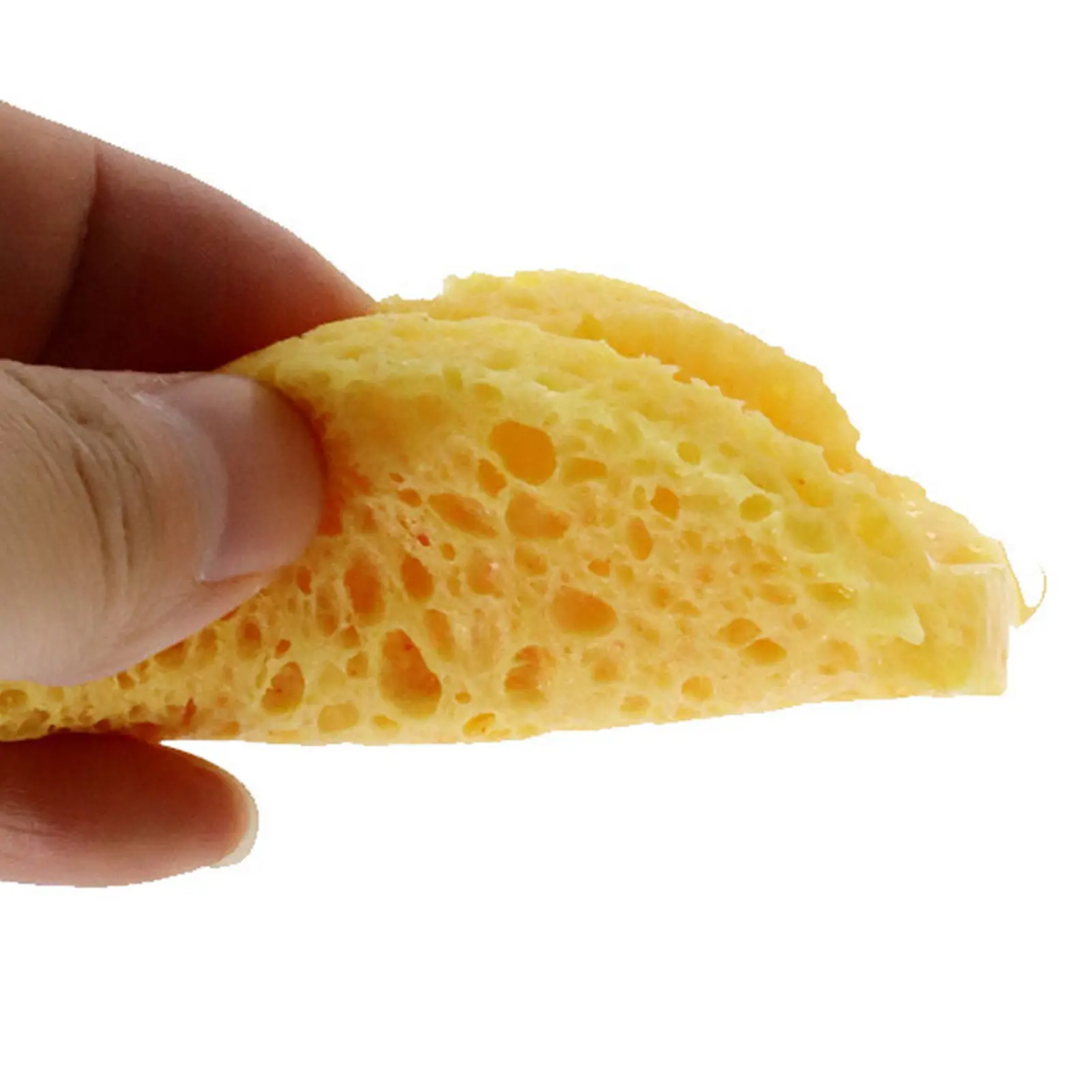 30Pcs 페이스 클렌징 패드 라운드 메이크업 리무버 스폰지 민감한 피부 스킨케어를 위한 부드러운 셀룰로오스 페이셜 워싱 퍼프