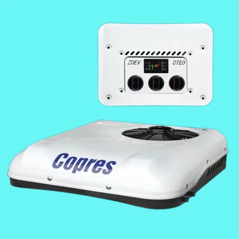 12/24V Parking Roof Mounted Air Conditioner Mini Portable Electric All-in-one Air Conditioner Suitable for Light Truck Tractors
