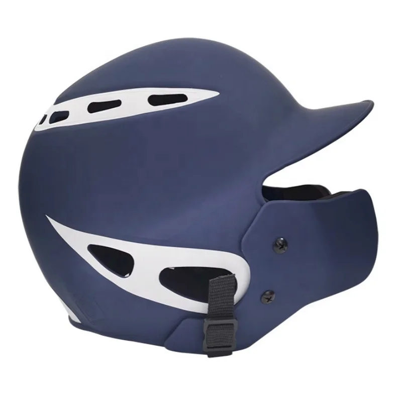 Support white baseball and softball helmet strike helmet