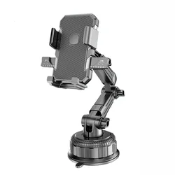 Universal Smartphone Car Mount Holder (Black)