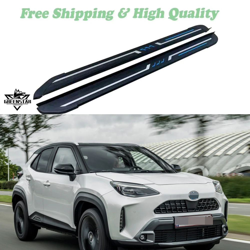 

Фиксированная Подножка для Yaris Cross 2020 2021 2022 2023, боковой поднос Nerf, лестница