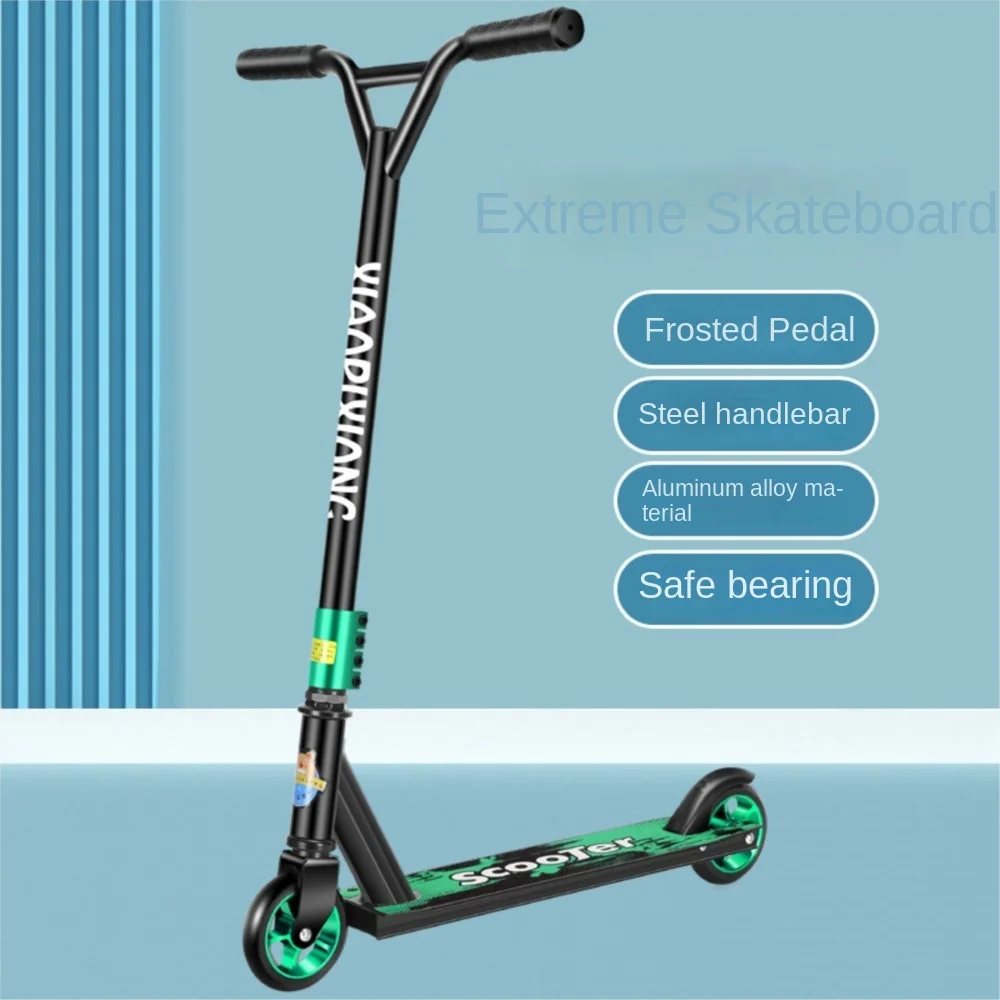 Scooter All Aluminum Material Lightweight Durable Soft Rubber Grip Stable Foot Brake