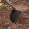 Farm Tools Hoes Triangle Small Tip Hoe Plowing Hoe Agricultural Land Turning Loose Soil Hoe for Household Vegetable Planting 4