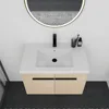 Floating Vanity Bathroom, 30 Inch Bathroom Vanity with Sink, Wall Mounted , Soft Closed Doors, Integrated Sink, Engineered Wood 5