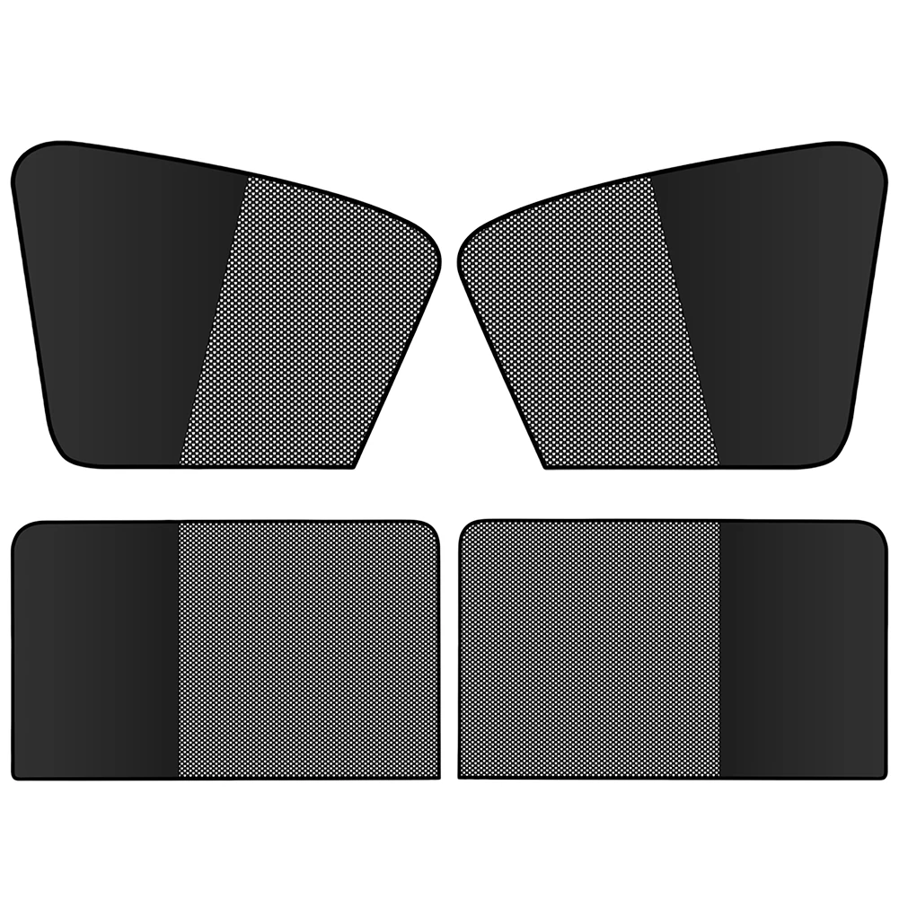 Magnetic Side Window Sun Shades Light Blocking Summer Protective Window Shade Universal for Car Camping Napping Sleeping