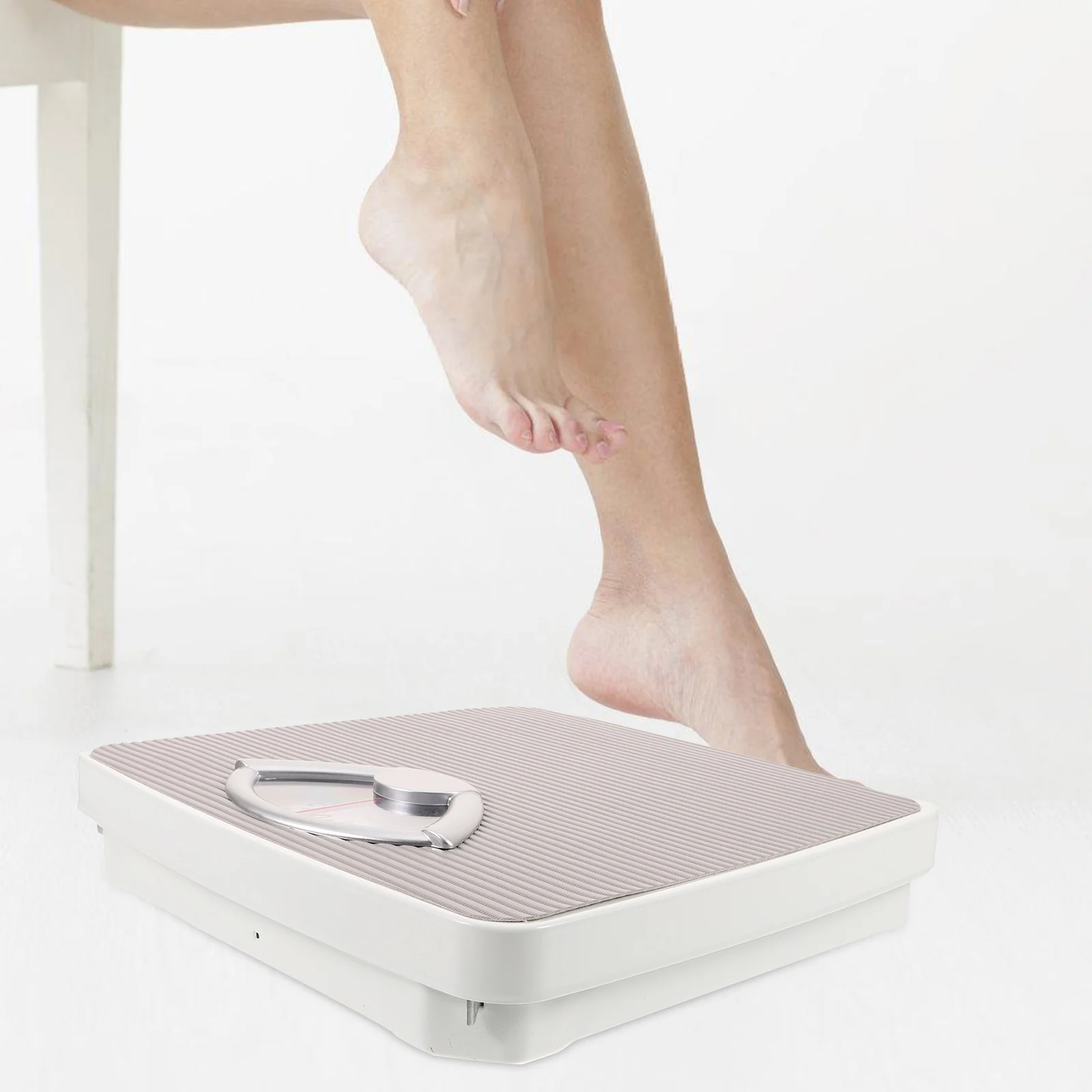 Scale for Body Weight Spring Bathroom Dial Mechanical Scales 2650X2650X450CM Home Grey Accurate 3