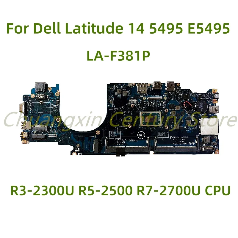 

Подходит для материнской платы ноутбука Dell Latitude 14, 5495, E5495, Φ, R7-2700U, ЦП 100% протестирован, полностью работает