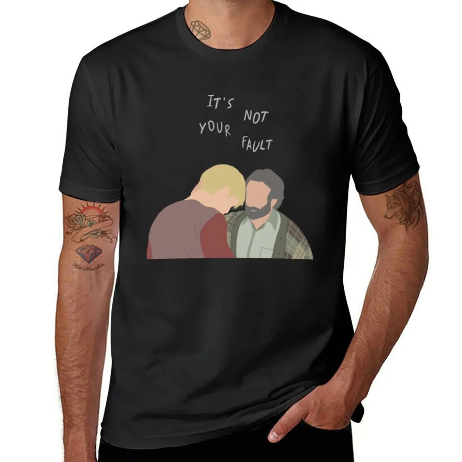 

New Good Will Hunting illustration T-Shirt Aesthetic clothing men workout shirt