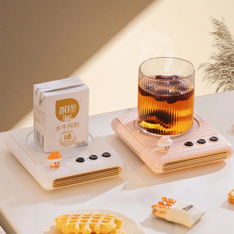 Heating Coaster Coffee Tea Milk Mug Warmer  Coffee Mug Warmer Wireless  Charger - Electric Tea Stove/tea Boiler - Aliexpress