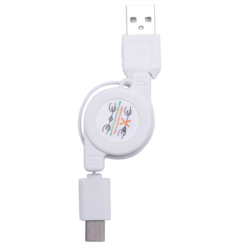 USB Type C Fast Charging Spring Cable for Phones and Car Charging