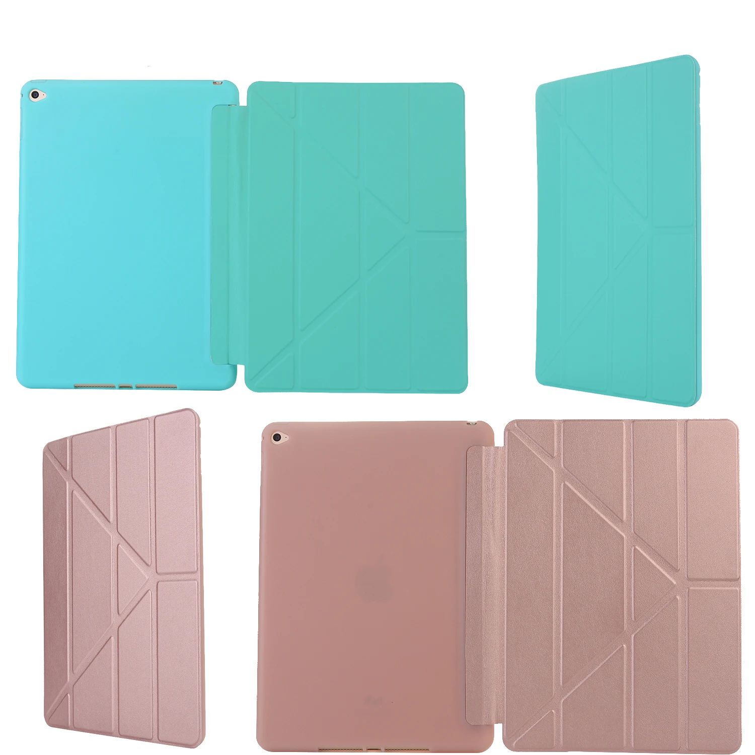 

Tablet Case Funda Pouch For Apple iPad Air 1/2 9.7 A1566 A1567 A1474 A1475 A1476 Magnetic Fold Holder Conque Bolsas For iPad 5 6