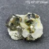 Natural Stone Pyrite Crystal Clear Quartz Cluster Mineral Specimen Raw Rock Chalcopyrite Decoration Rough Polished Healing 4