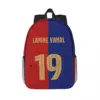 Custom Lamine Yamal Num 19 Backpacks Boys Girls Bookbag Casual Children School Bags Laptop Rucksack Shoulder Bag Large Capacity 1
