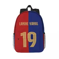 Custom Lamine Yamal Num 19 Backpacks Boys Girls Bookbag Casual Children School Bags Laptop Rucksack Shoulder Bag Large Capacity 1
