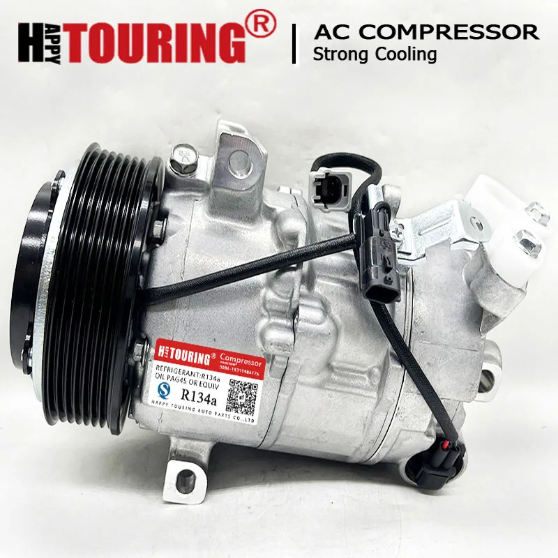 Compressore Ac A/C Per Renault Megane Scenic Iii Nissan X-Trail 1.6 Dci Muslimexmuslimatexlimash 4471605780