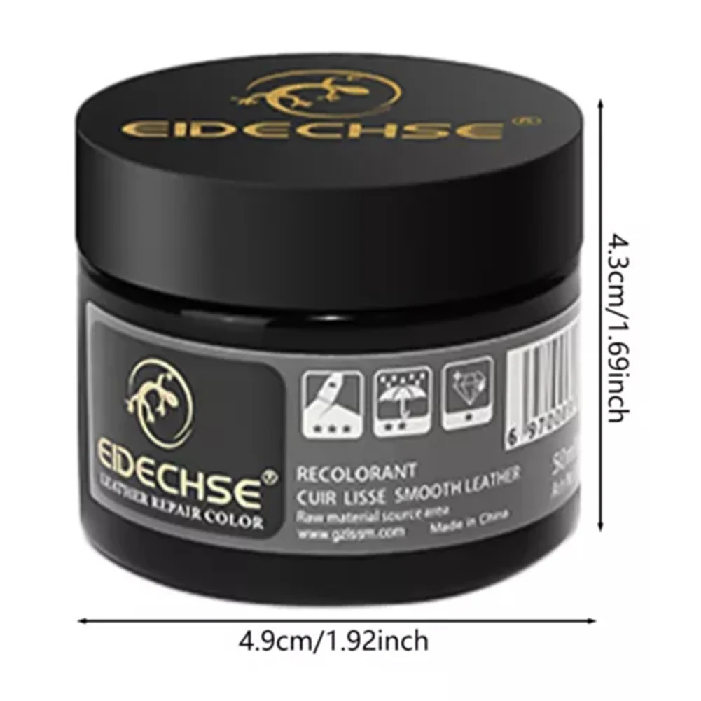 Leather Filling Paste 50ml Natural Leather Filler Repair Compound Leather Restoration Cream For Tears Crack Burns Holes Filler