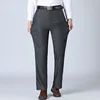 Spring Autumn New Men Suit Pants Business Office Streetwear Fashion Male Solid Pocket Loose Casual Straight Full Trousers 29-40 2