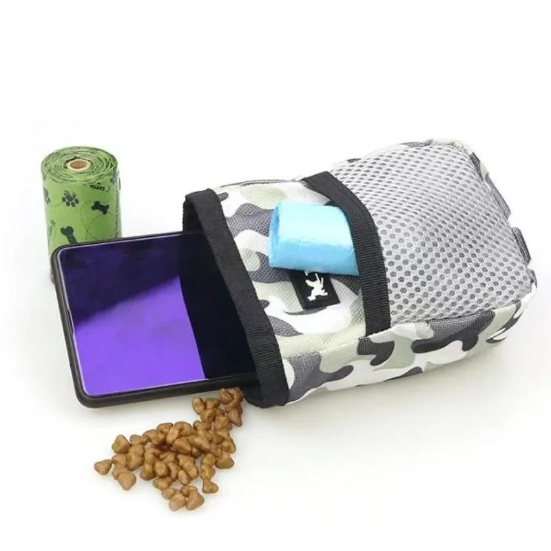 Borsa per Snack e Premi per Addestramento Cani e Cuccioli, Borsa per Alimenti per Obedienza e Agilità, Borsa da Cintura per Snack e Ricompense - immagine 3