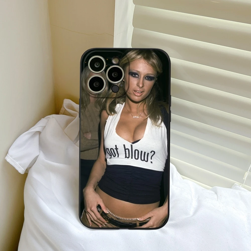 Paris Hilton Glam Black Soft Phone Case