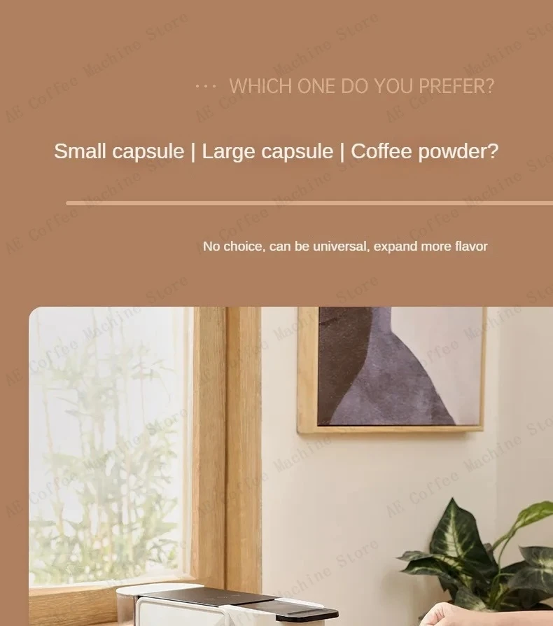 Description Picture 5 of itemCapsule Coffee Machine Household Multifunctional Capsule Coffee Machine Portable Espresso Capsule Coffee Machine