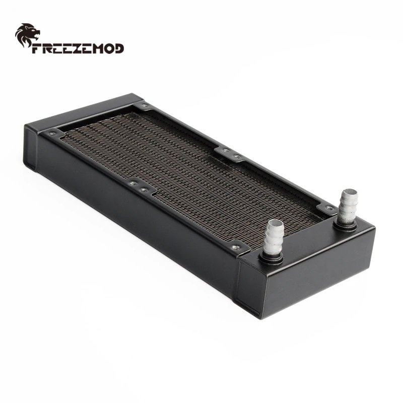 

Freezemod Computer Water Cooling Radiator G14'’ Aluminum PC Heatsink for 80mm Fan Water Cooler 27mm Thickness