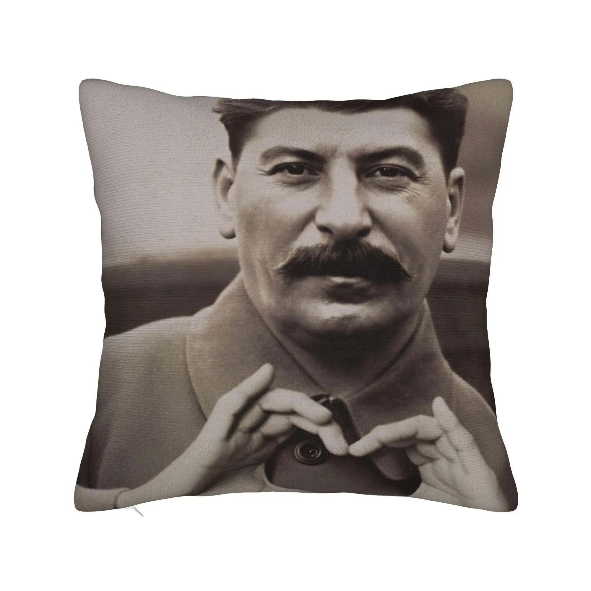 Elegant Soviet-Inspired Pillow Cover - Modern Home Decor Cushion Cover and Gift Idea