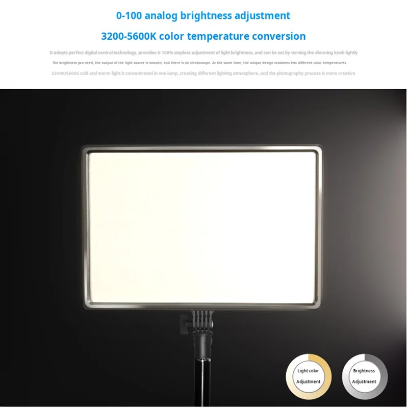Luxpad 43H LED 비디오 방송 조명, 촬영 필 조명, 사진 스튜디오 램프, 유튜브 라이브 스트리밍용