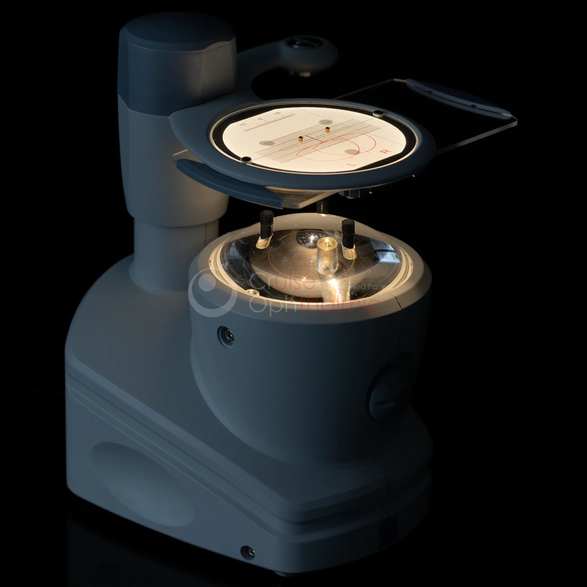 CP-600 LED Lighting Spectacles Eyeglasses Centering Device Nidek Edger Compatible Marking Optical Center 4