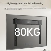 Ultra thin Universal TV Wall Mount For 26-90" Flat/Curved Screens TV Bracket Loading Max 80kg VESA 100x100-800x400mm TV Stand - Image 5
