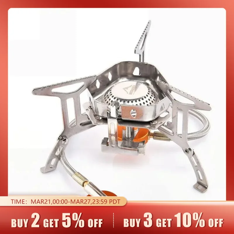CampingGasStoveSplitWindbreakPicnicCardStoveOutdoorStove
