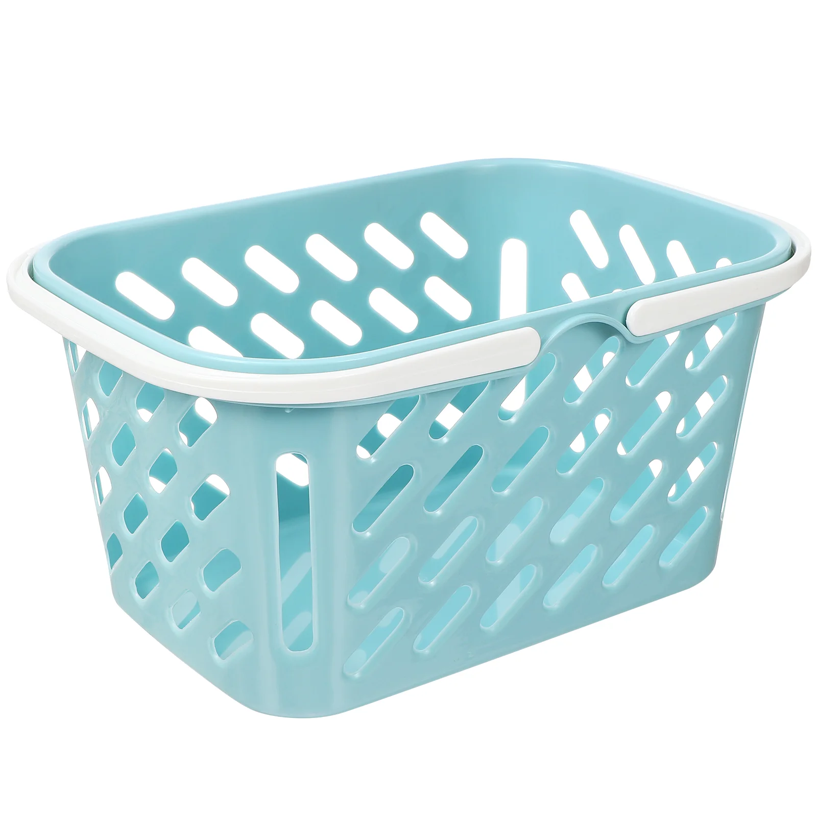 Shopping Basket Small Grocery Container Toddler Toys Laundry with Handle Kids Plastic Child Storage Baskets 5