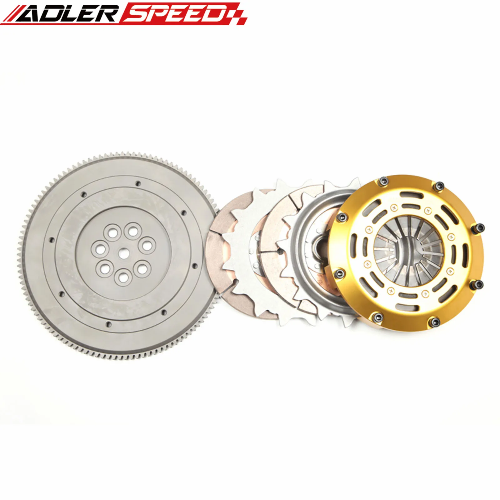 7.25(185mm)/8.5(215mm) 레이싱 클러치 트윈 디스크 키트 (미쓰비시 랜서 에보 4 5 6 7 8 9 2.0L 4G63 STANDARD/Medium/Heavier WT 용)