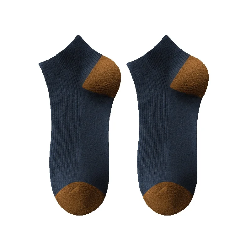 Calzini da uomo deodoranti a tubo corto in cotone pettinato 2025e Pure Summer_voghion.com