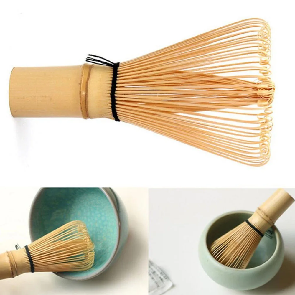 Tea Whisk Matcha Brush Bamboo Matcha Whisk Chasen Tool Preparing Japanese Green Tea Matcha Mixer Powder Brush Tool For Tea Ceremony Drinking